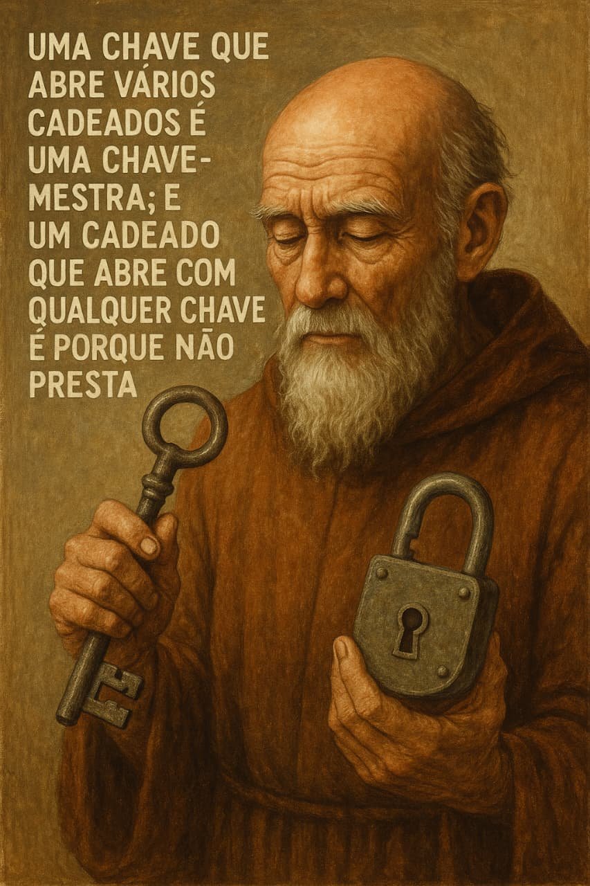 A chave que abre varias portas é a chave mestra